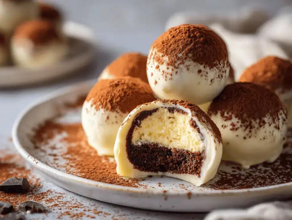 tiramisu truffles - featured image