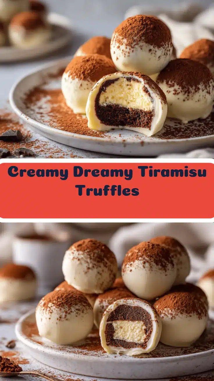 tiramisu truffles recipe
