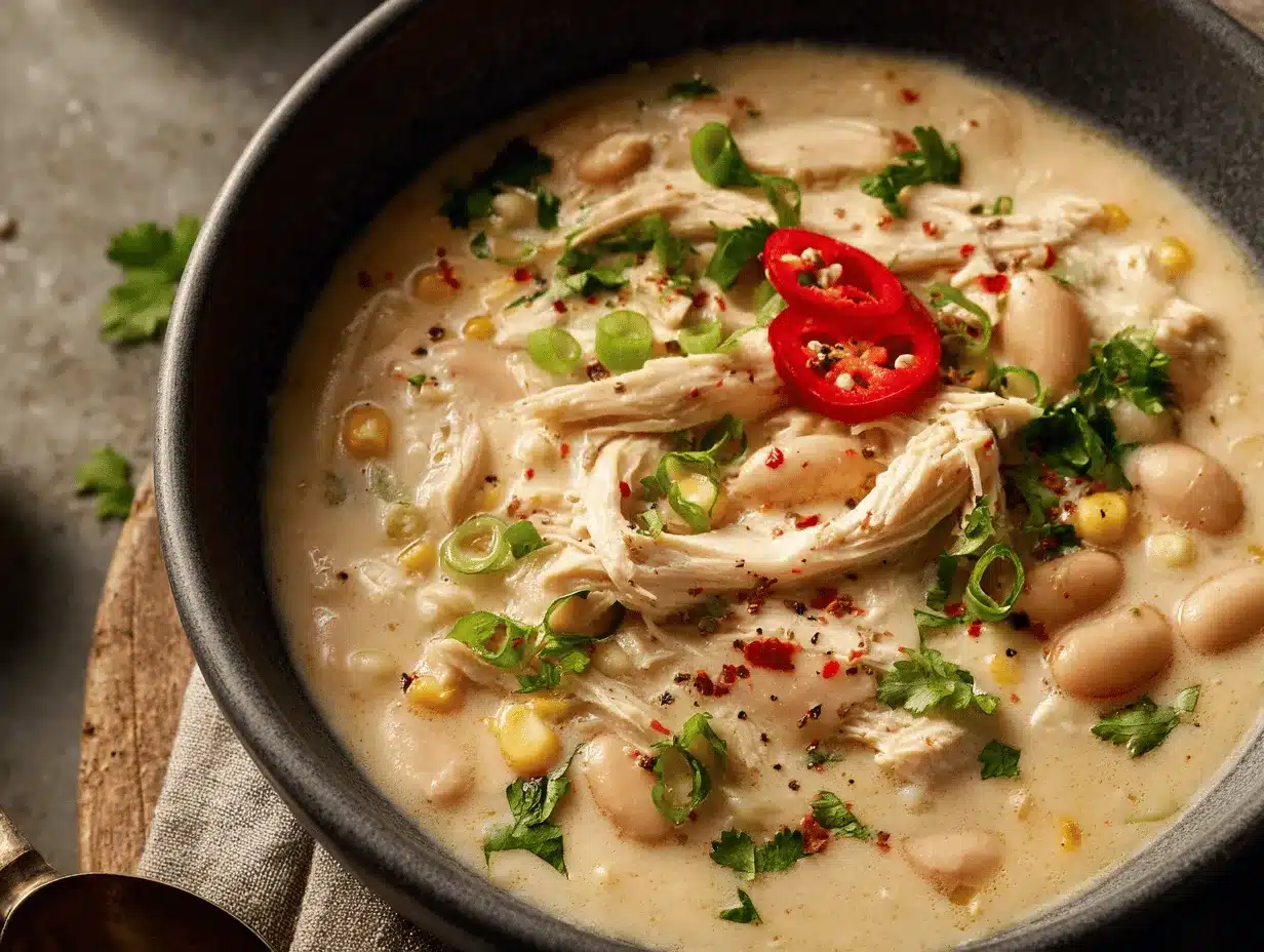 white chicken chili preparation steps