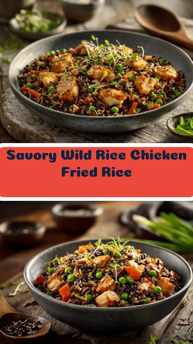 wild rice chicken fried rice recipe