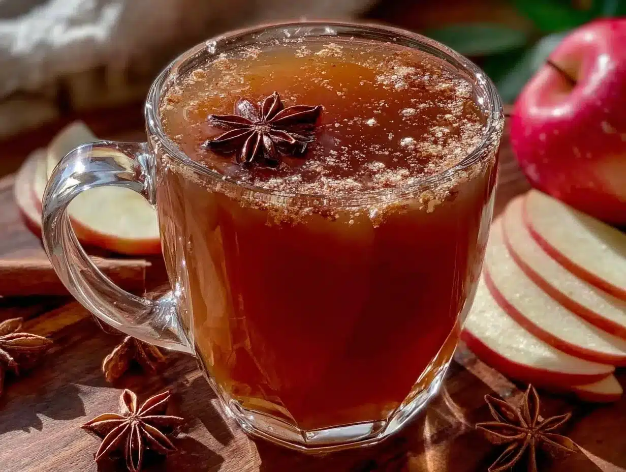 Apple Cider Hot Toddy preparation steps