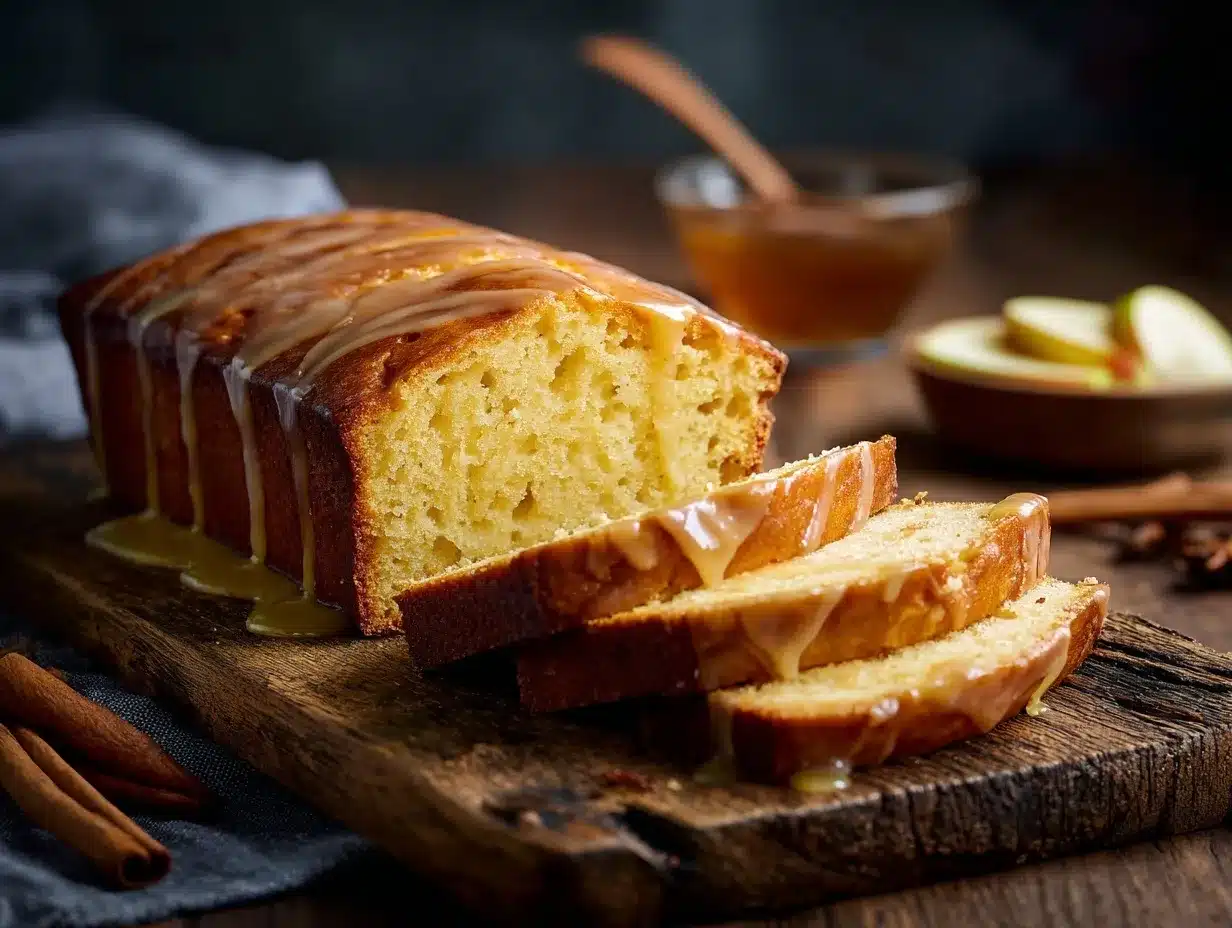 Apple Cider Pound Cake preparation steps