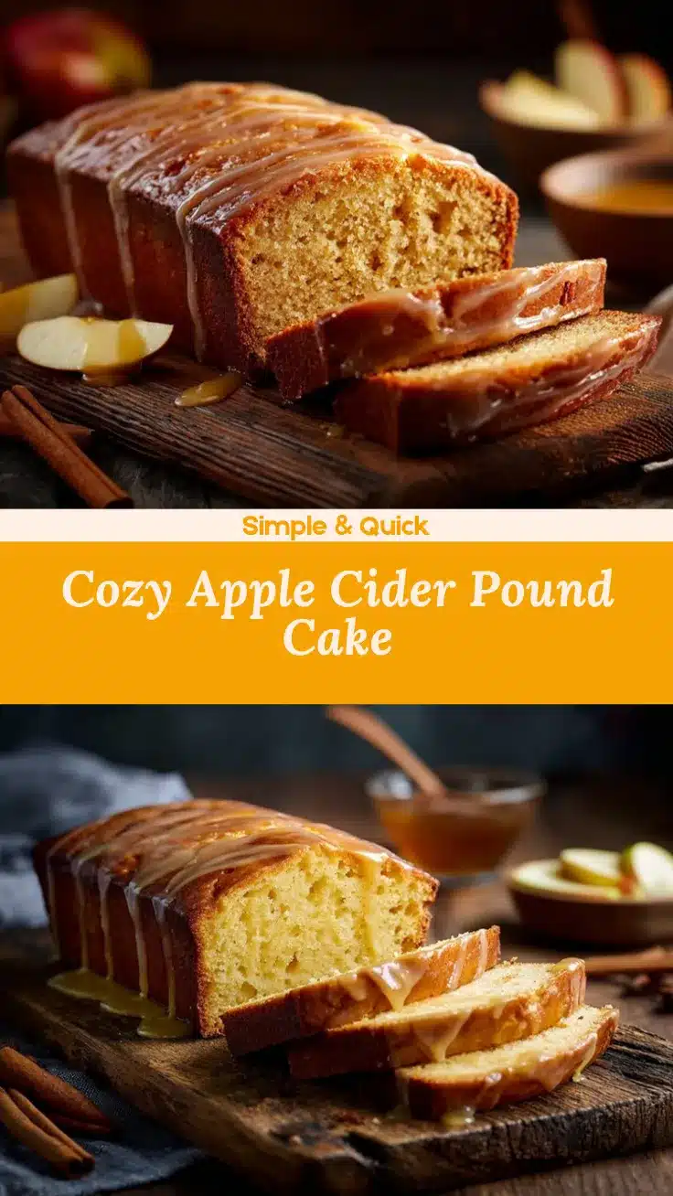 Apple Cider Pound Cake recipe