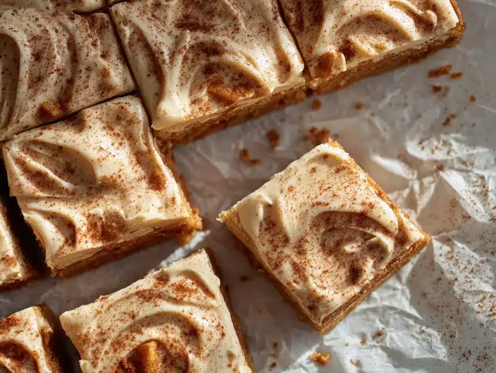 Apple Cinnamon Blondies - featured image