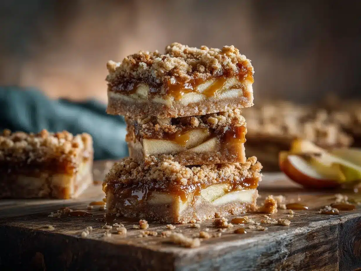 Apple Crisp Bars preparation steps