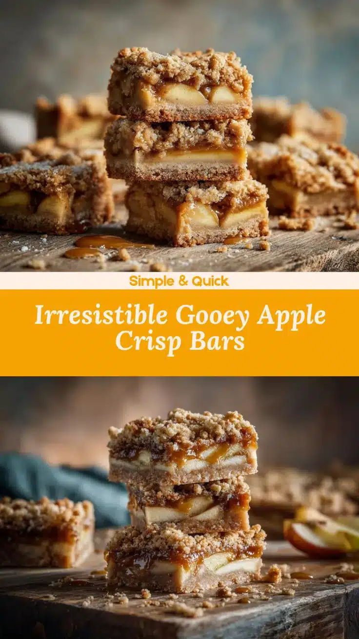 Apple Crisp Bars recipe