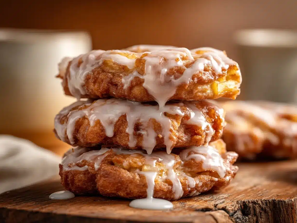 baked apple fritters preparation steps