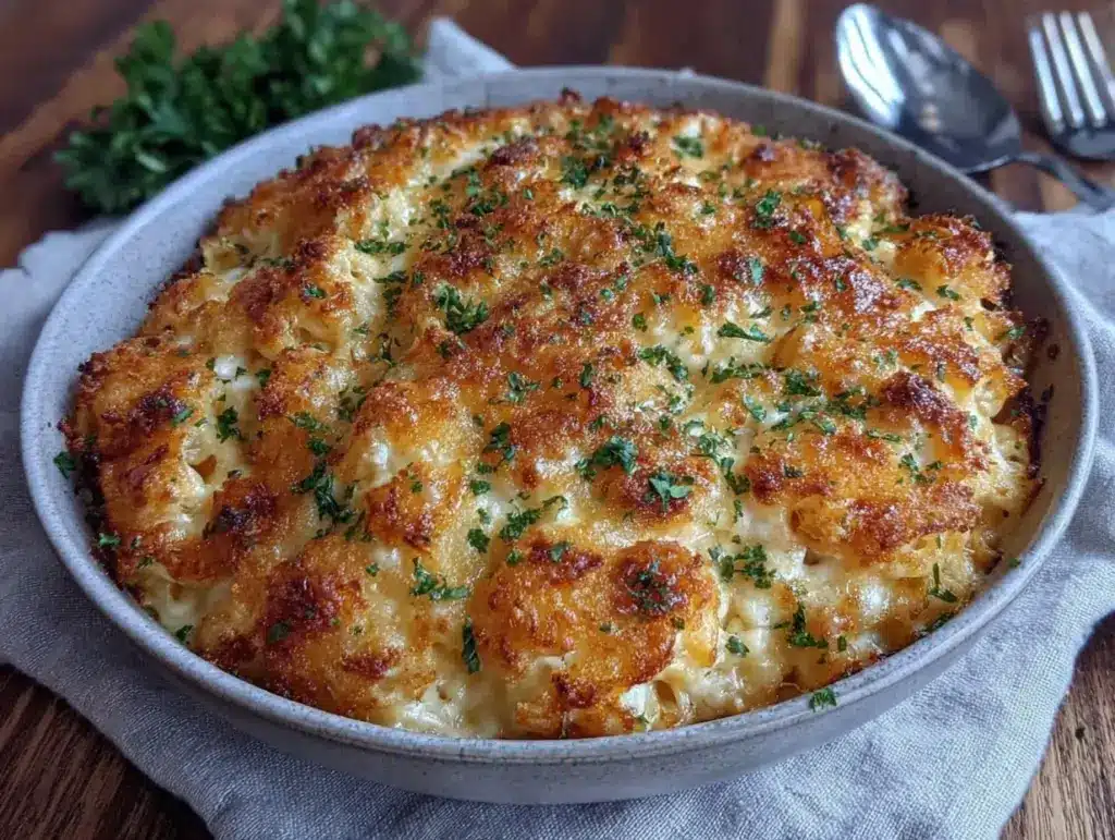 baked mac and cheese - featured image