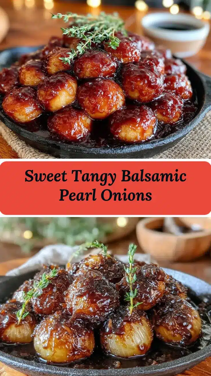 balsamic glazed pearl onions recipe