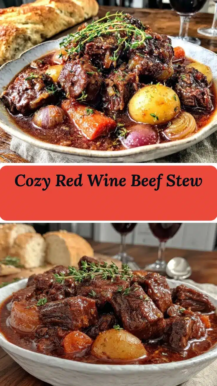 beef stew with red wine recipe