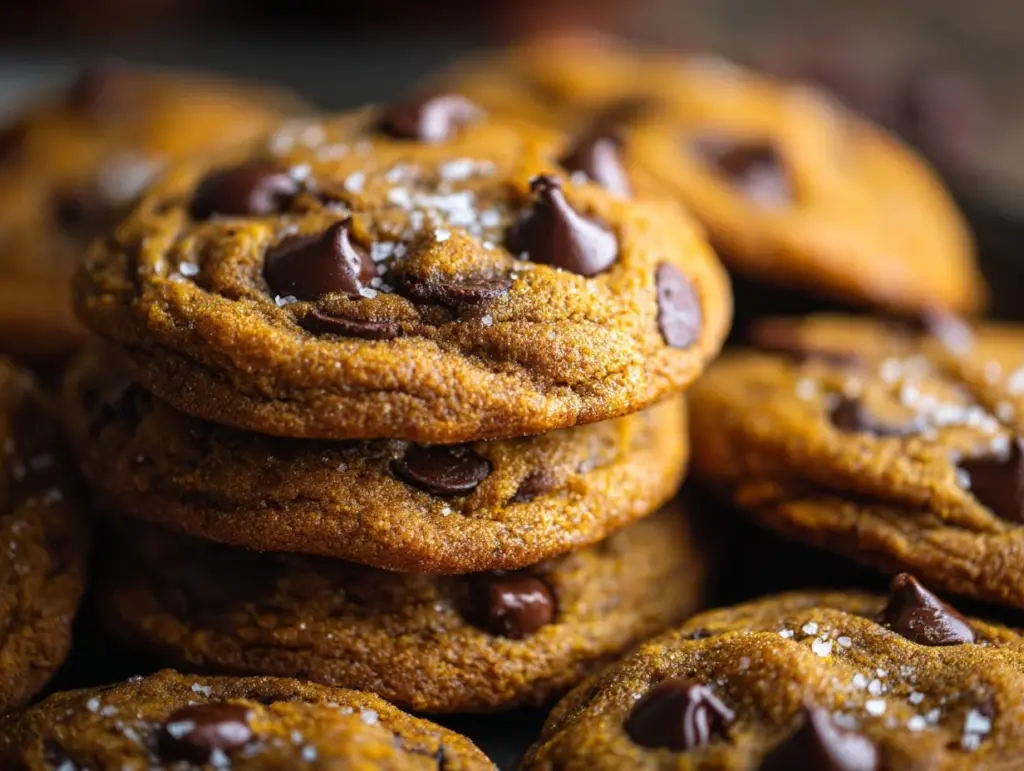 Brown Butter Pumpkin Chocolate Chip Cookies - featured image