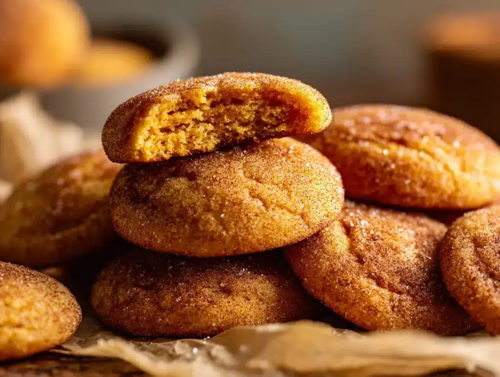 Brown Butter Pumpkin Snickerdoodles - featured image