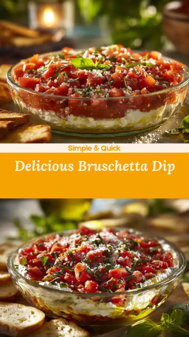 bruschetta dip recipe