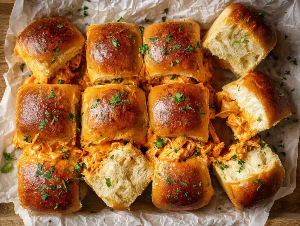 Buffalo Chicken Sliders - featured image