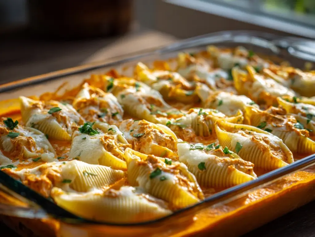 Buffalo Chicken Stuffed Shells - featured image