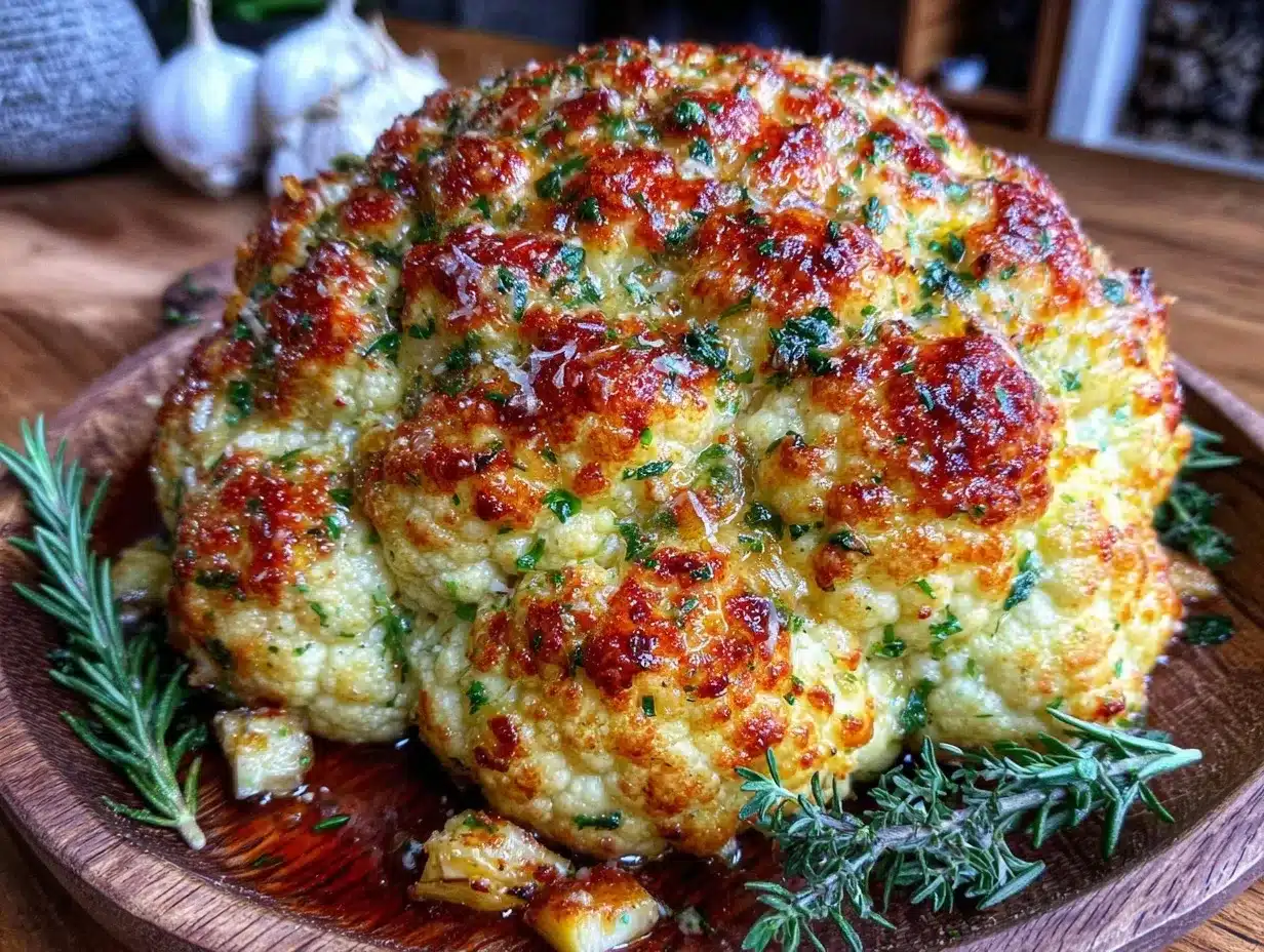 cauliflower turkey roast preparation steps