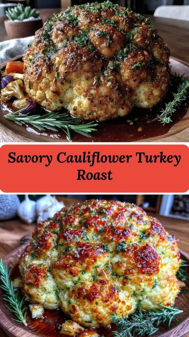 cauliflower turkey roast recipe