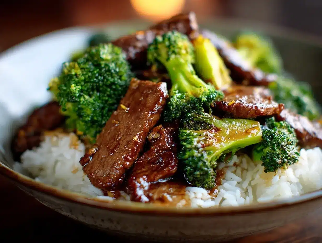 Chinese Beef and Broccoli preparation steps