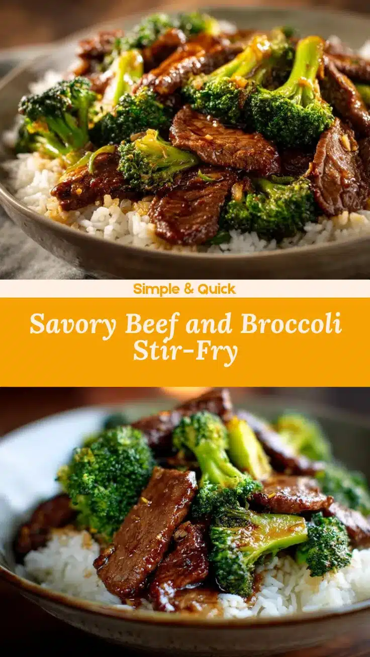 Chinese Beef and Broccoli recipe