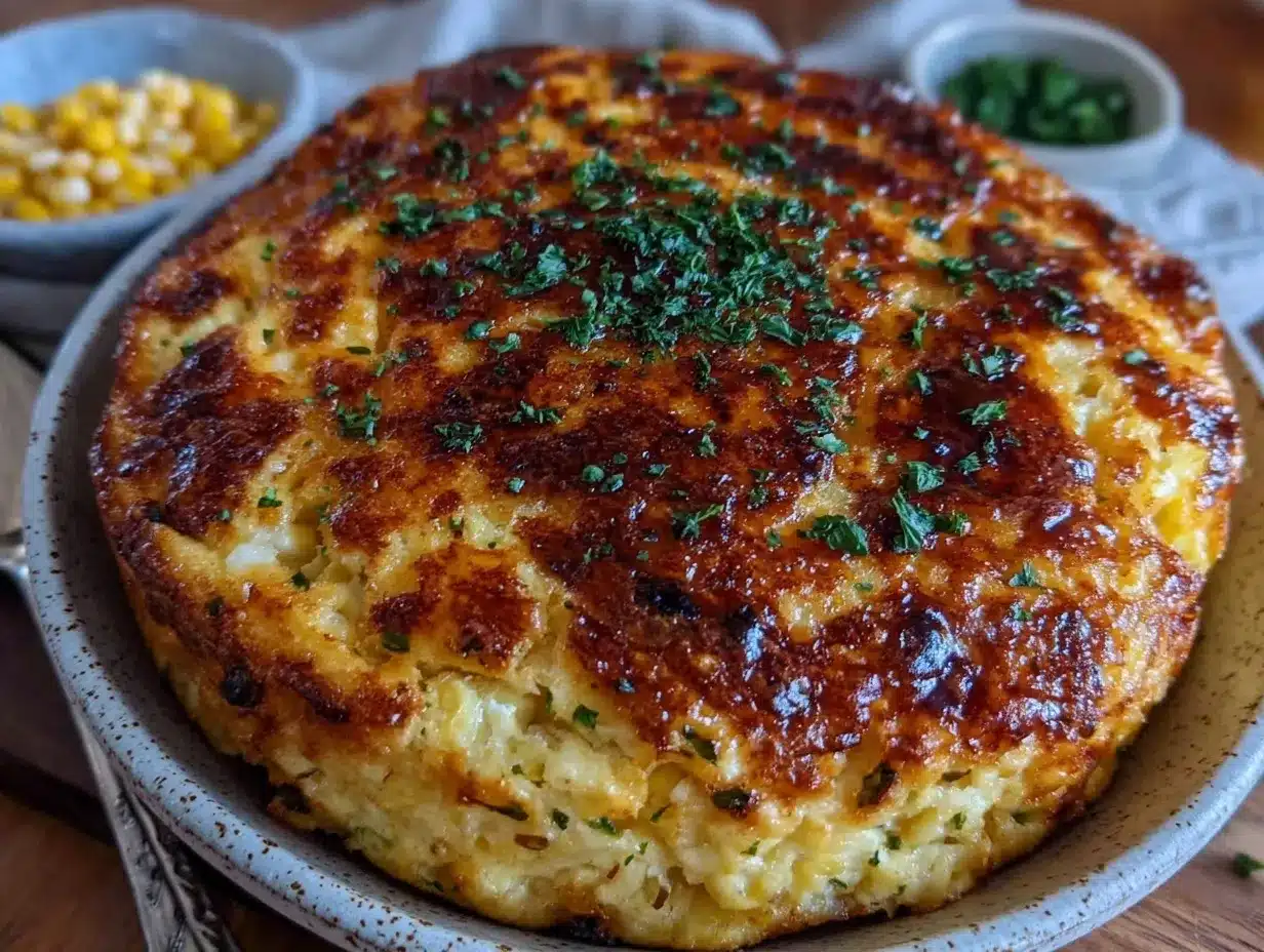corn pudding casserole preparation steps