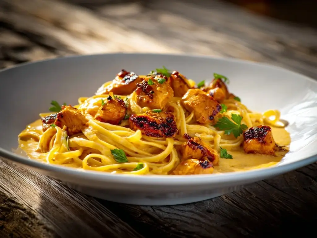 Cowboy Butter Chicken Linguine - featured image