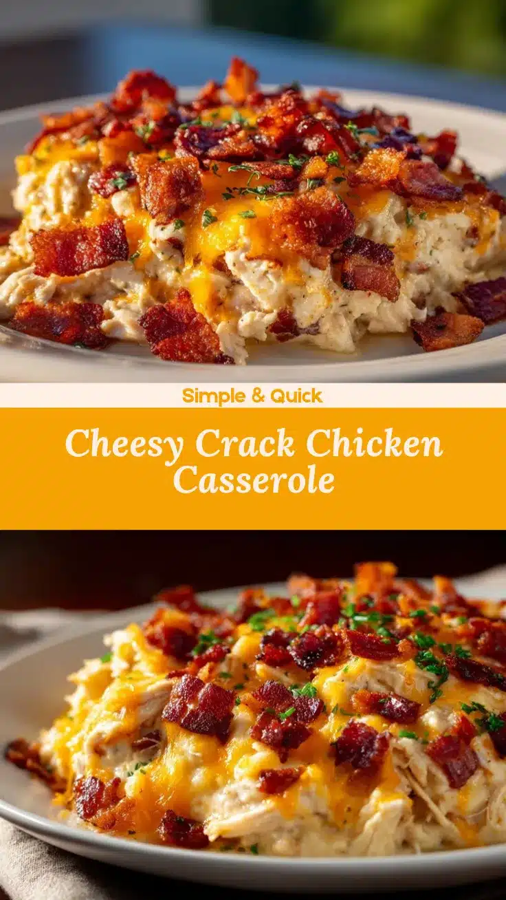 Crack Chicken Casserole recipe