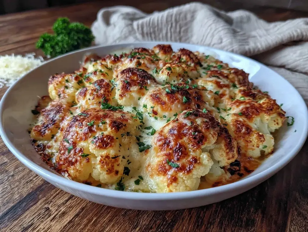 creamy cauliflower gratin - featured image
