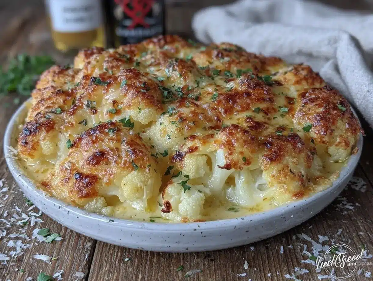 creamy cauliflower gratin preparation steps