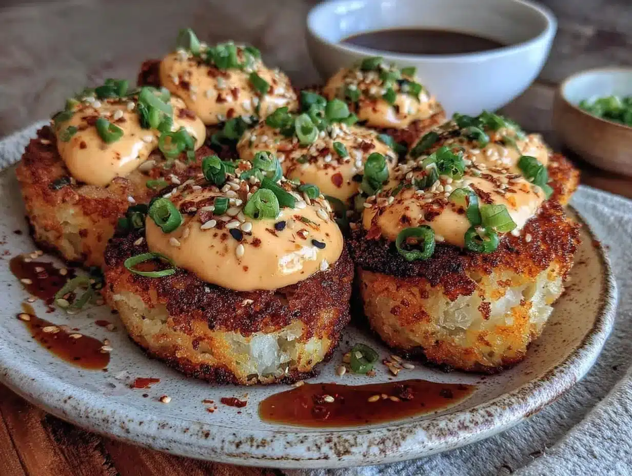 crispy rice cakes preparation steps