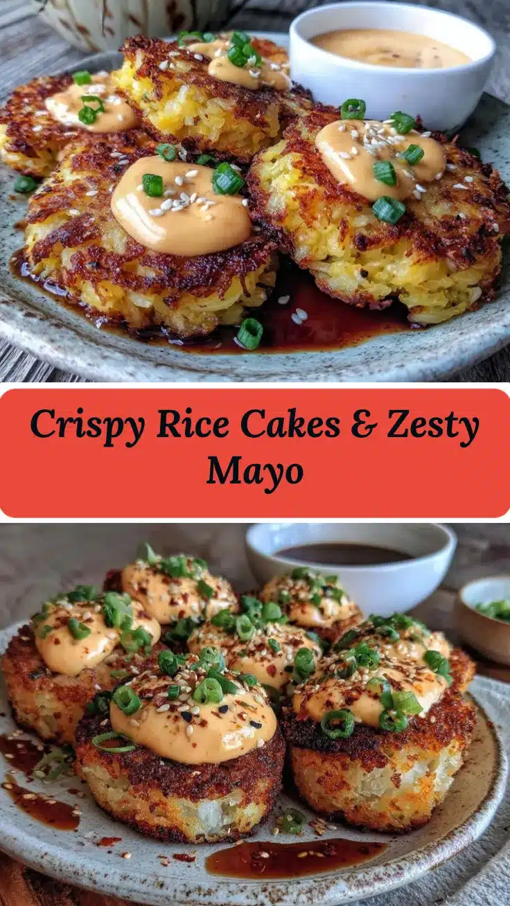crispy rice cakes recipe
