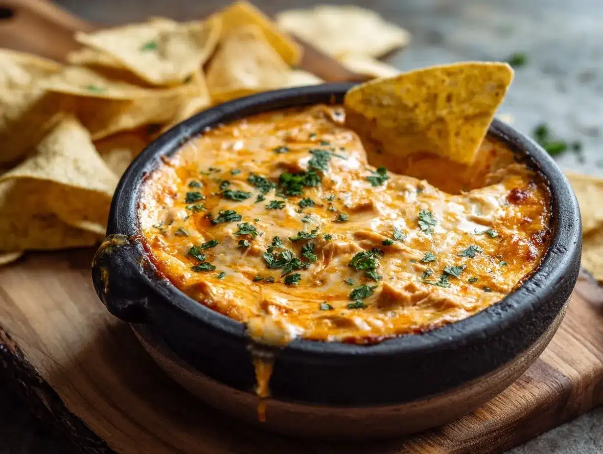 crock pot buffalo chicken dip preparation steps