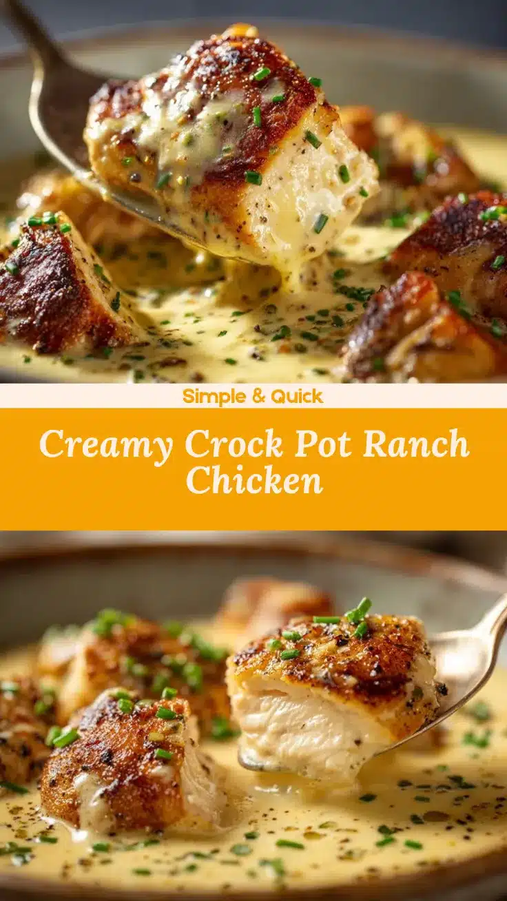 Crock Pot Ranch Chicken recipe