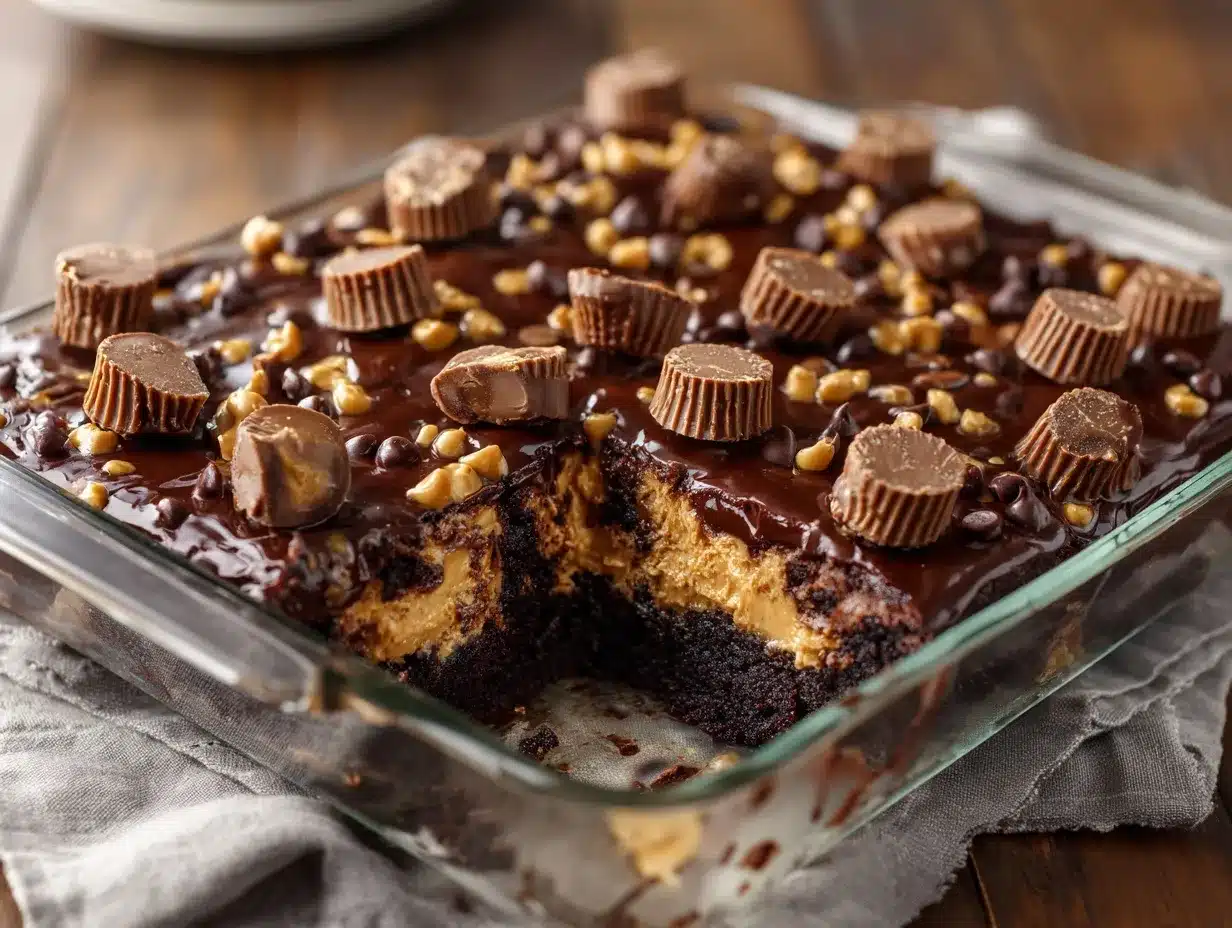 Earthquake Cake preparation steps