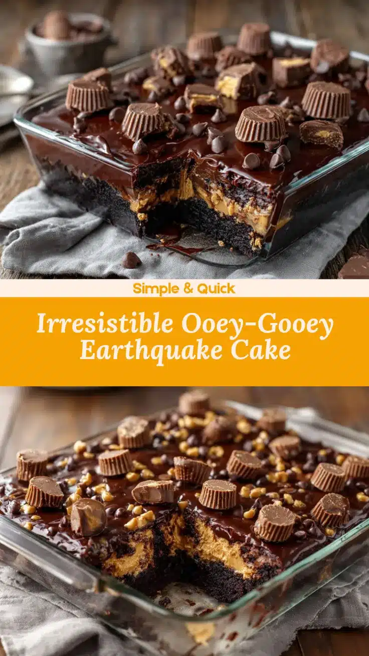 Earthquake Cake recipe