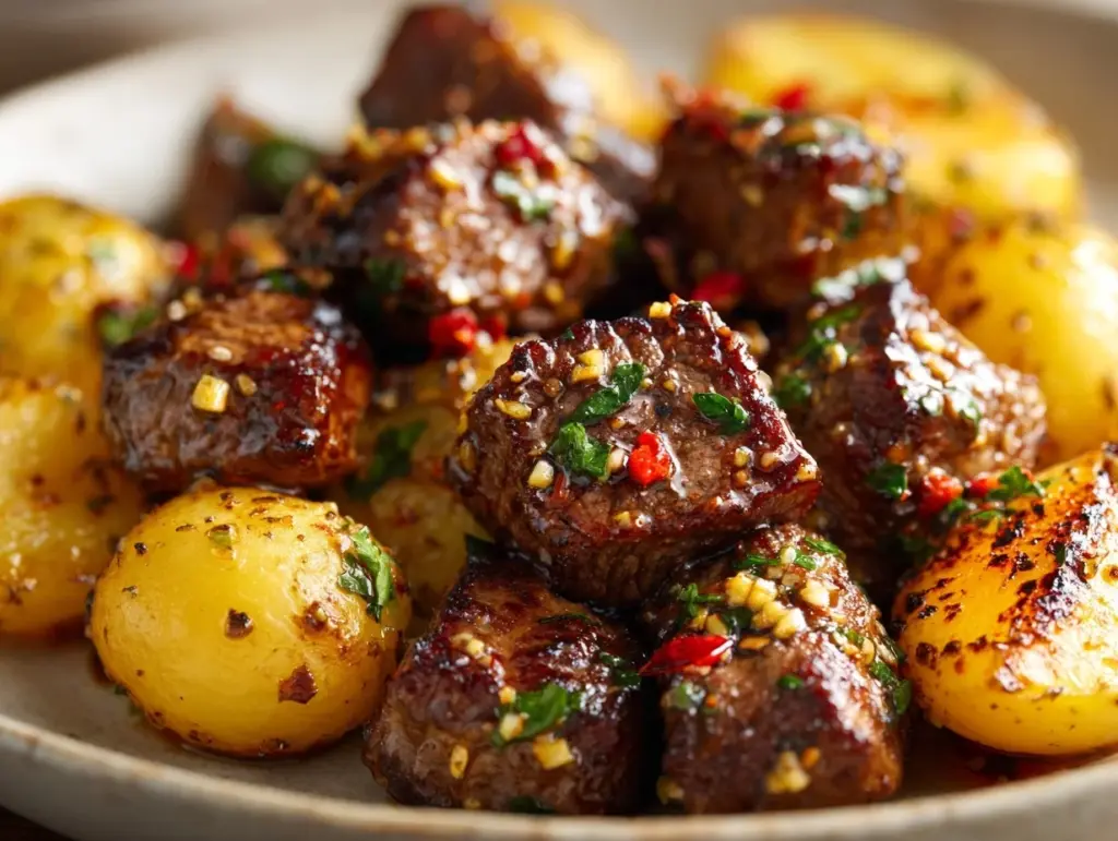Garlic Butter Steak Bites - featured image