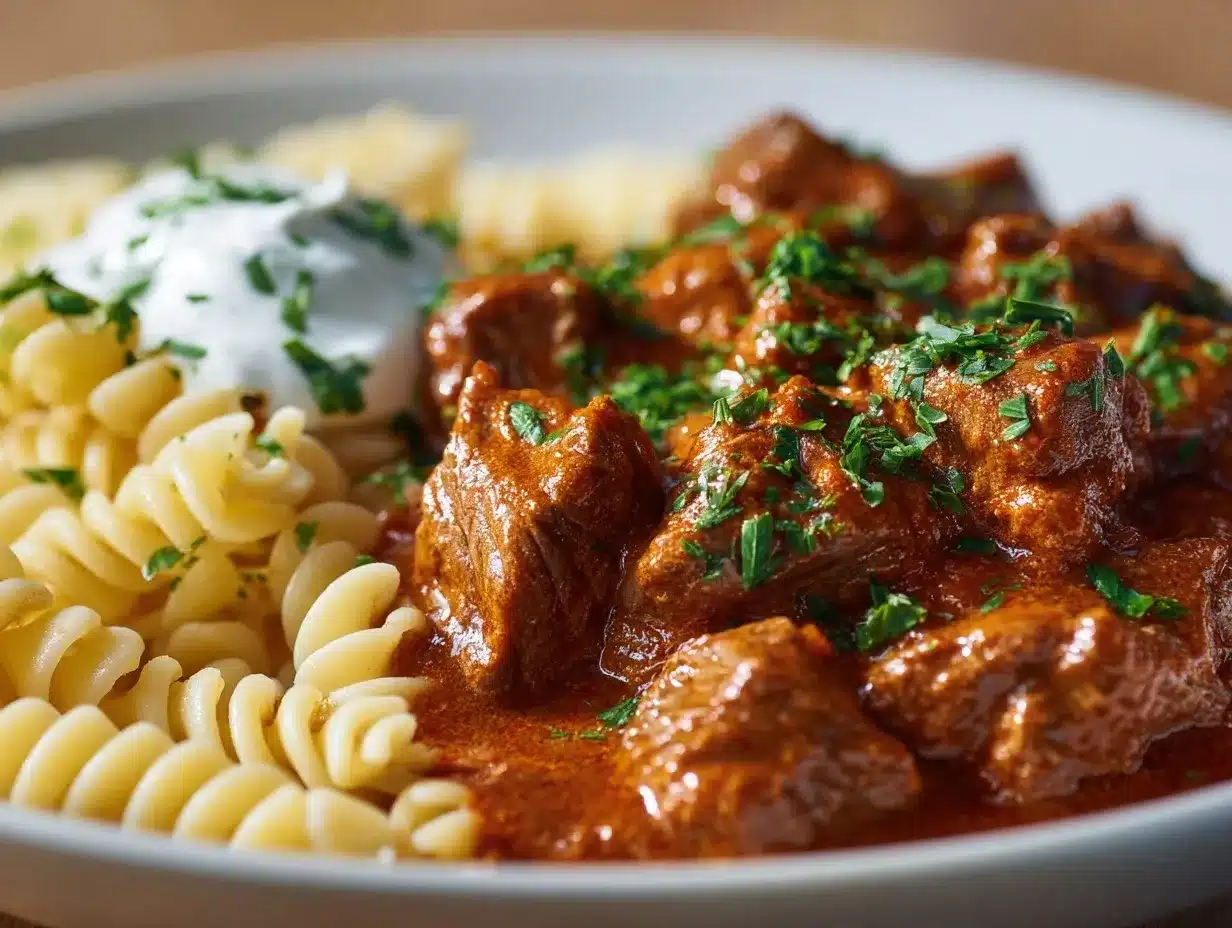 German goulash preparation steps