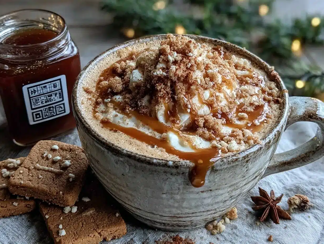 gingerbread latte preparation steps