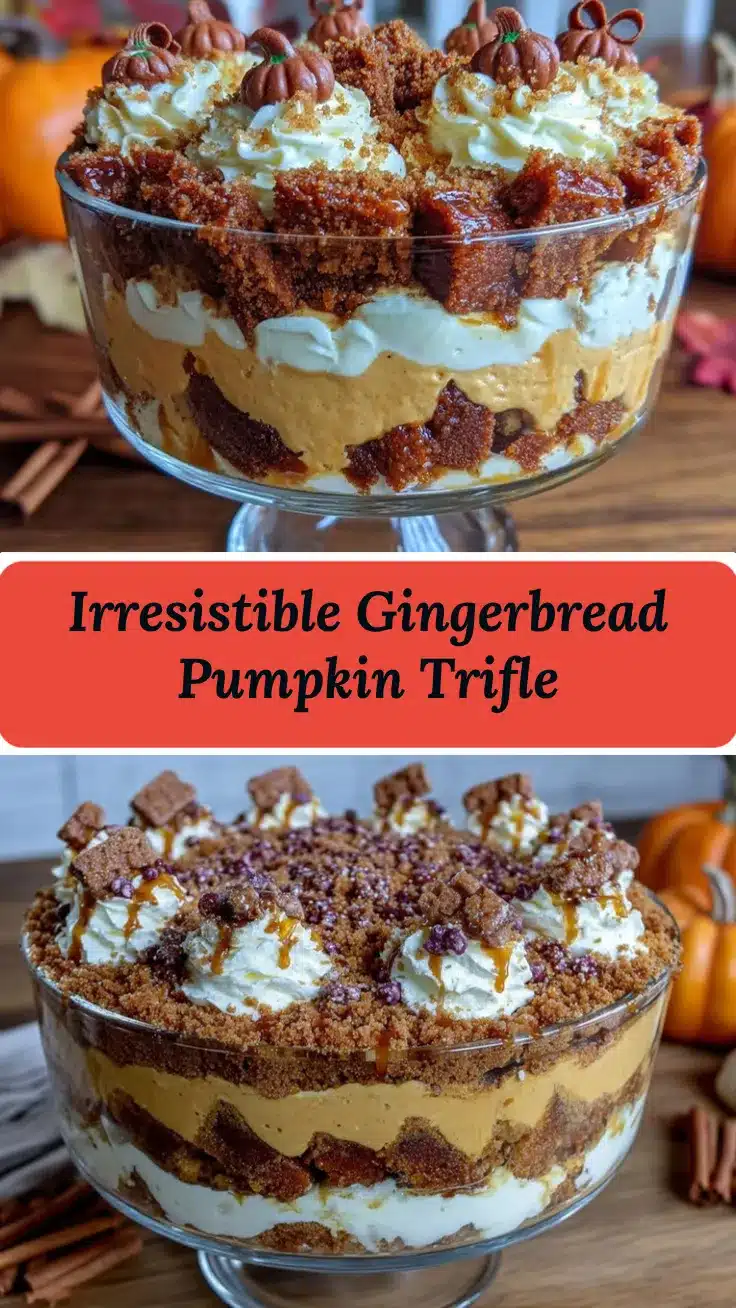 gingerbread pumpkin trifle recipe