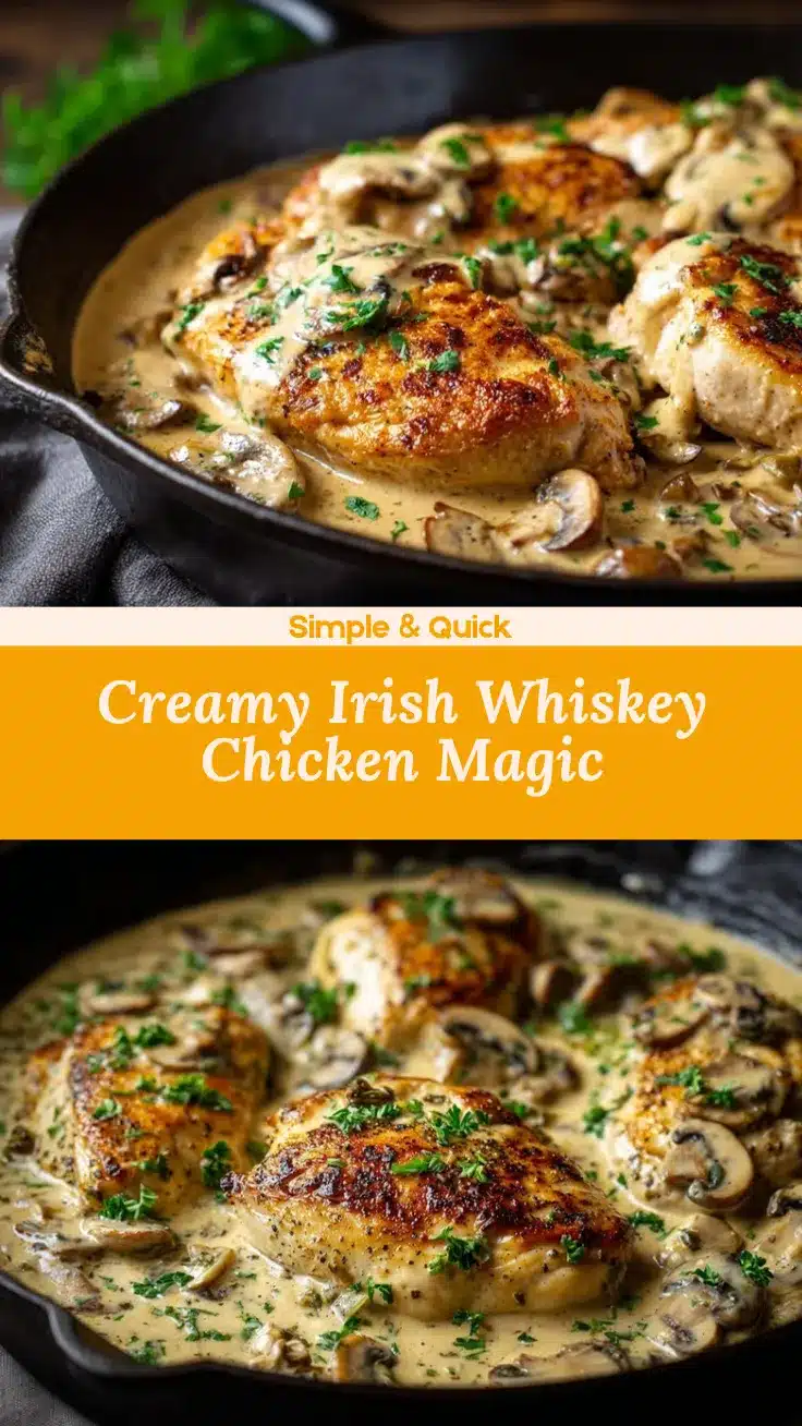 Irish Whiskey Chicken recipe
