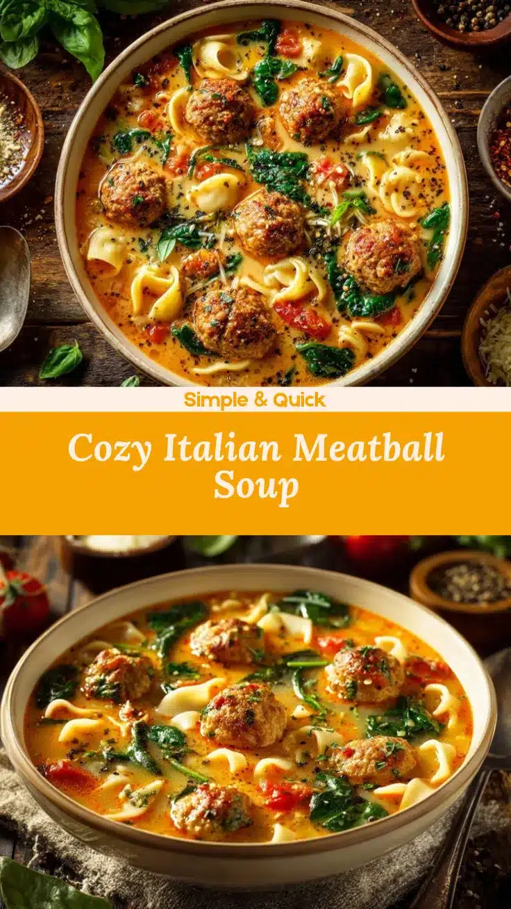 Italian meatball soup recipe