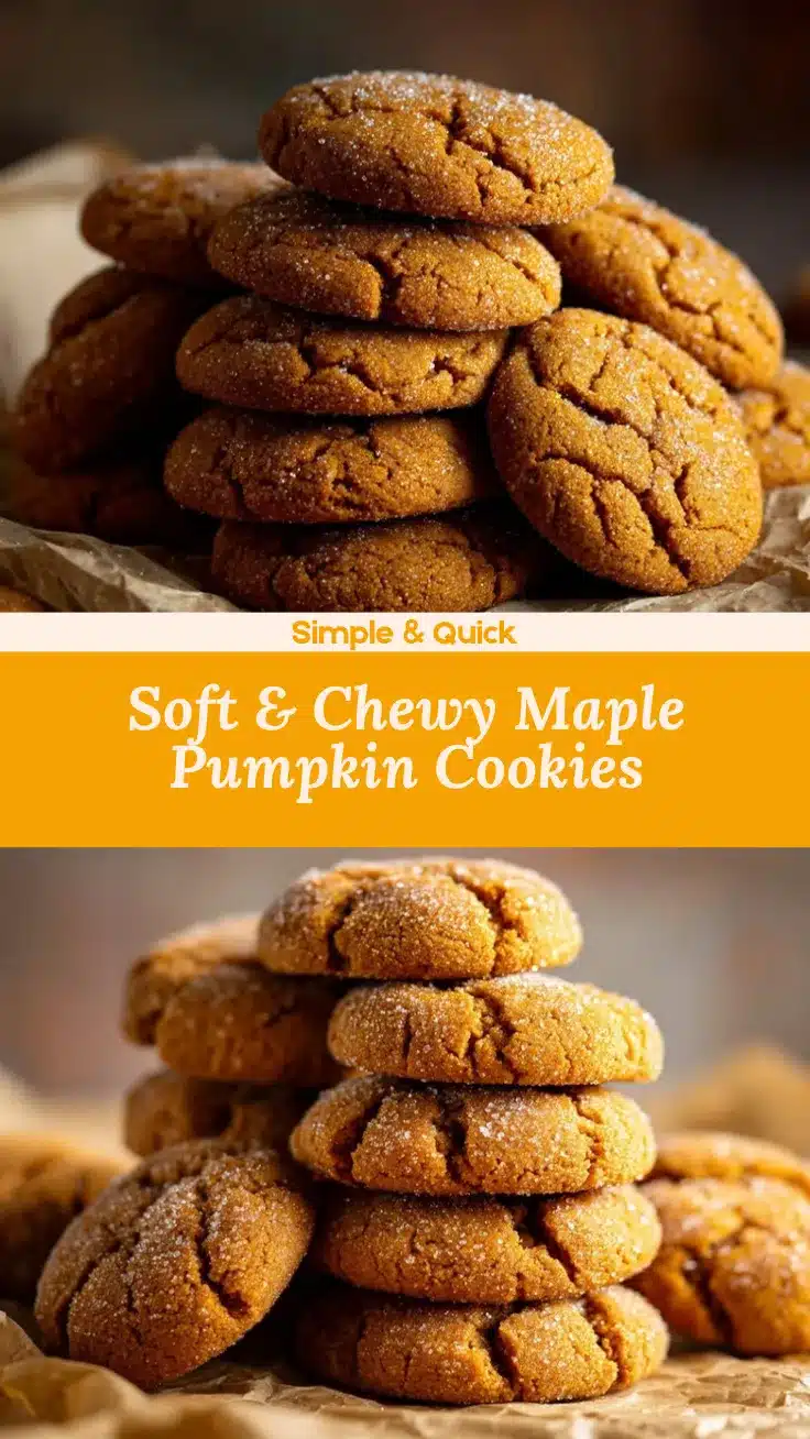 maple pumpkin cookies recipe
