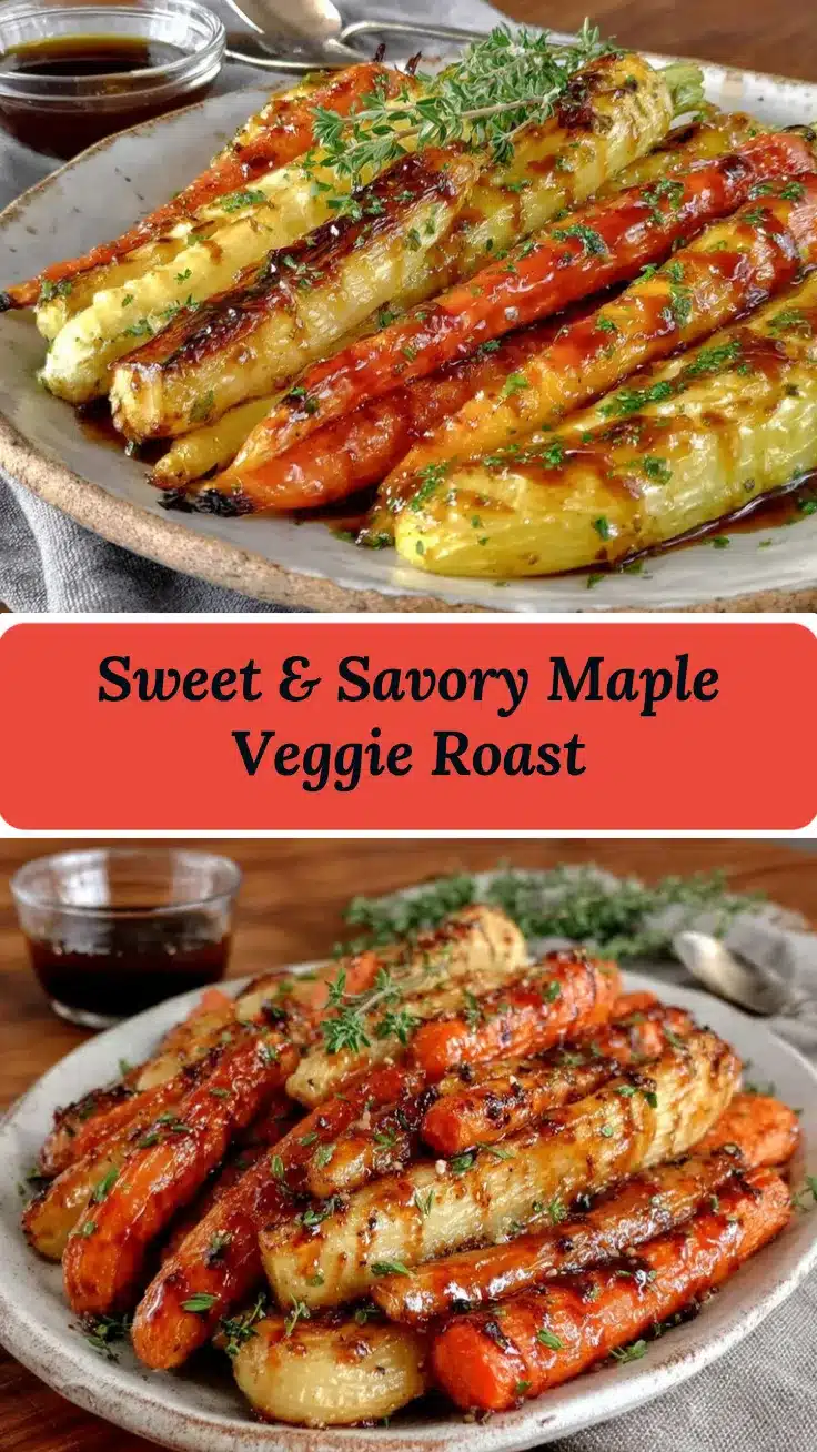 maple roasted parsnips and carrots recipe