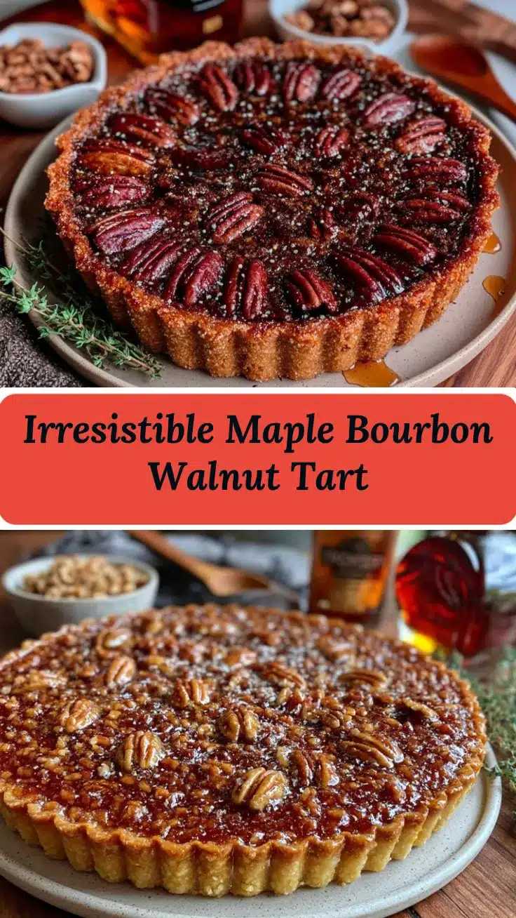 maple walnut tart recipe