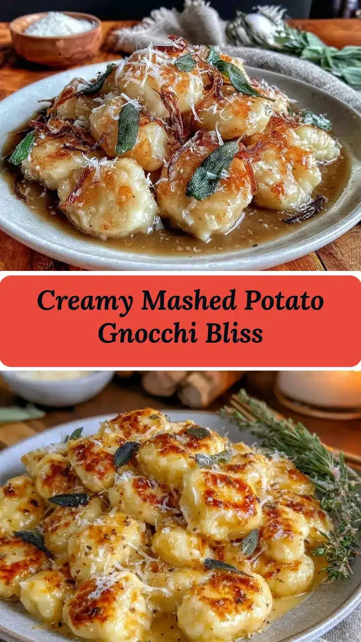 mashed potato gnocchi recipe