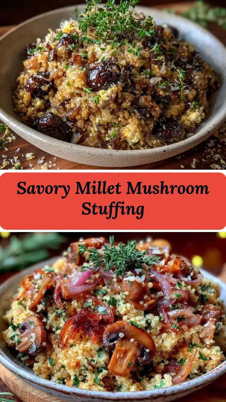 millet stuffing recipe