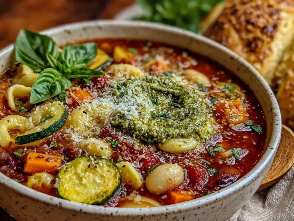 minestrone soup - featured image