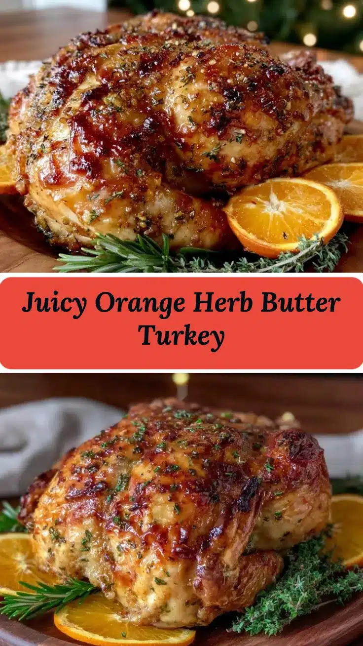 orange herb butter turkey recipe