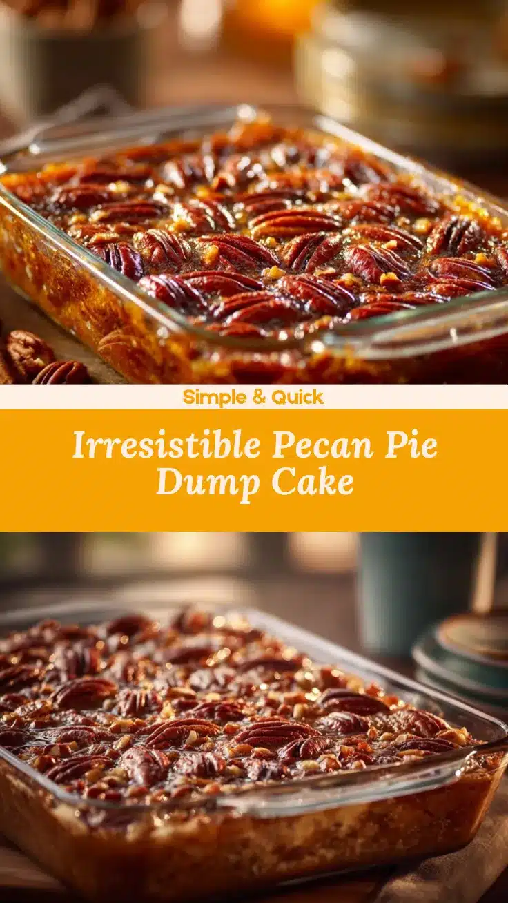pecan pie dump cake recipe