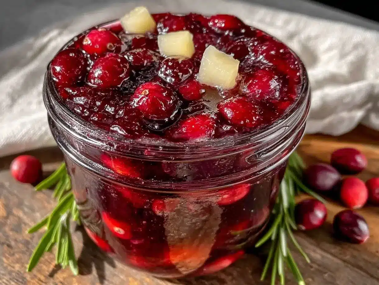 pickled cranberries preparation steps