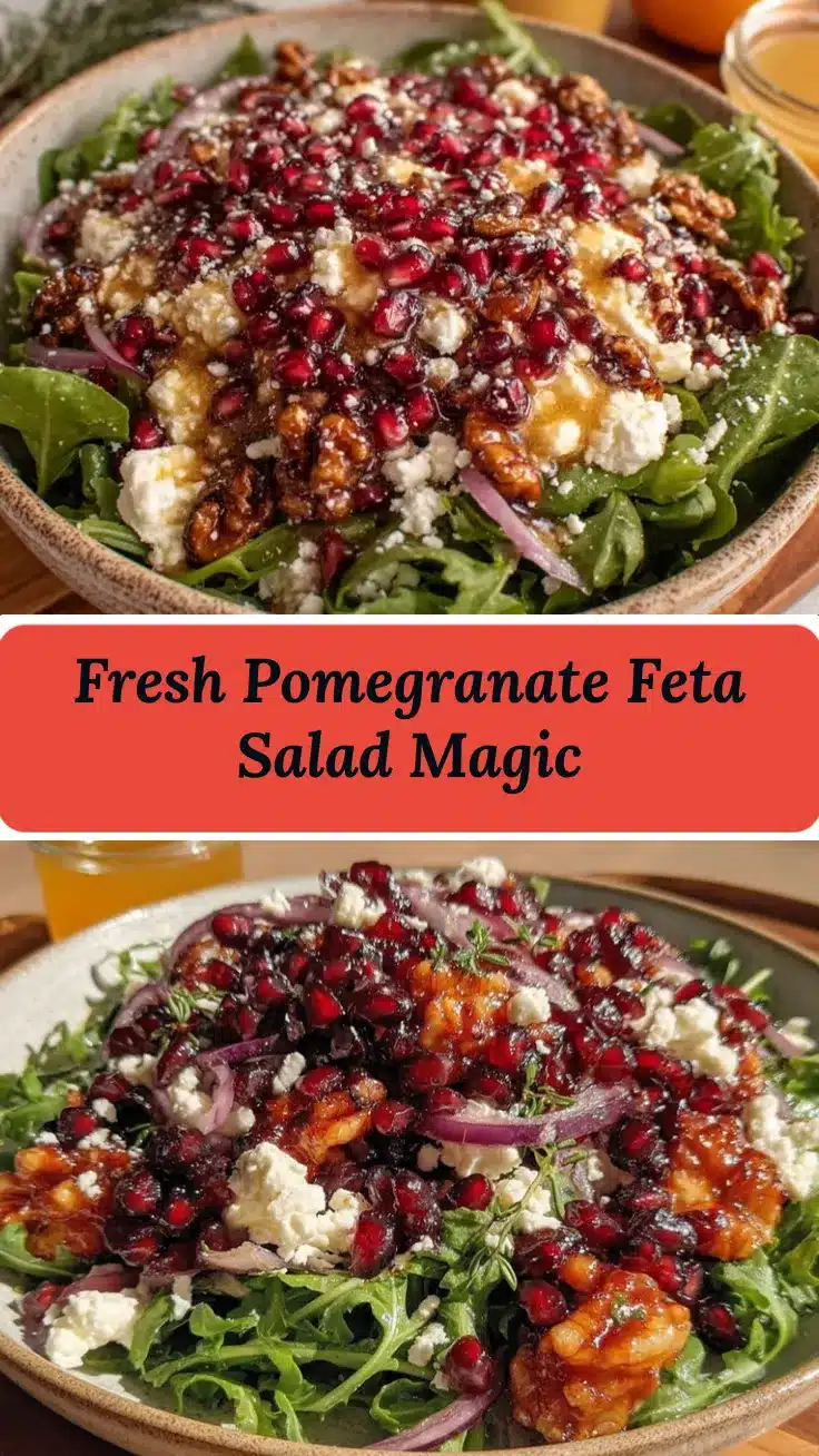 pomegranate arugula salad recipe